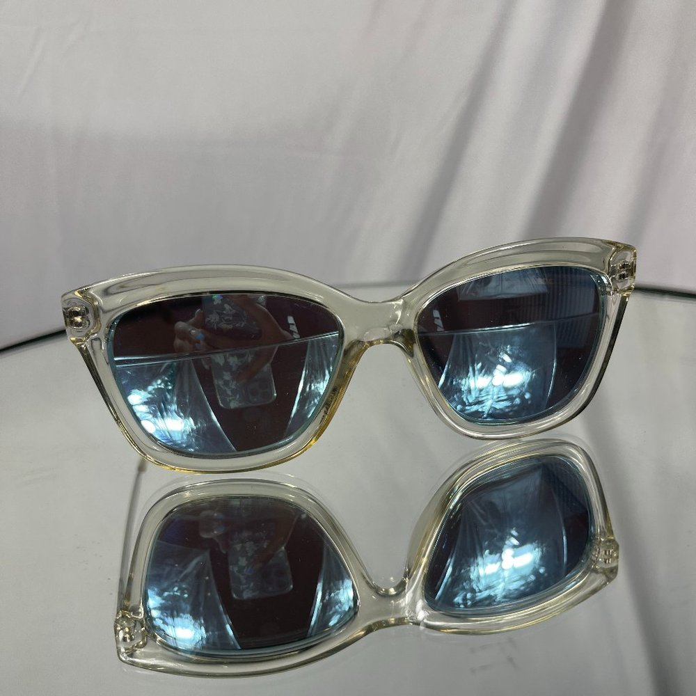 Kenneth Cole KC2744 20A Crystal Grey Gradient Sunglasses 56 14 150 NWOT